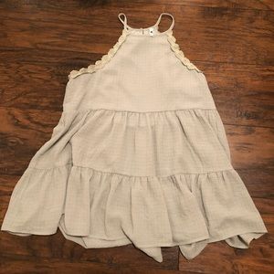 Green Ruffle Top/Dress